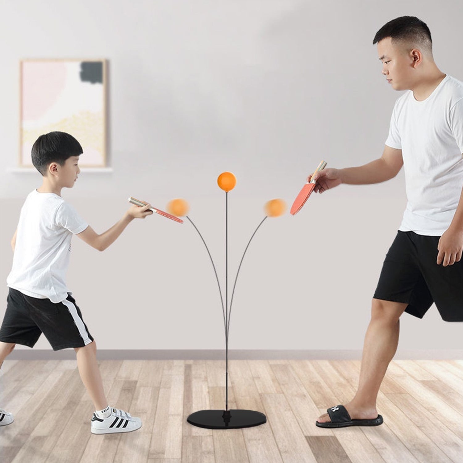 Portable Wiff Waff Rebound Table Tennis Trainer Set (1 Set) Portable Wiff Waff Rebound Table Tennis Trainer Set (1 Set)